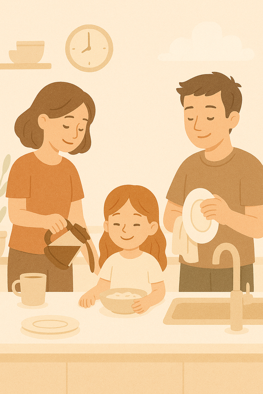 Rodzina w rytmie spokoju